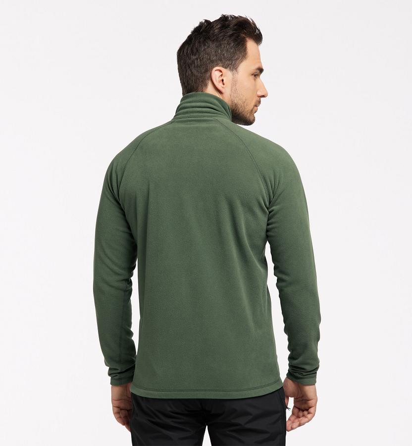 Haglöfs Mens Astro Fleece Dark Green New Zealand 42957HXQV